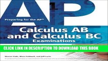 New Book Preparing for the AP Calculus AB and Calculus BC Examinations