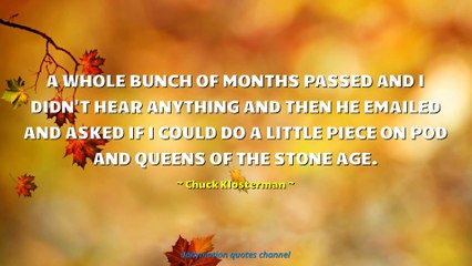 Chuck Klosterman Quotes #1