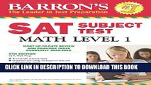 Collection Book Barron s SAT Subject Test Math Level 1, 5th Edition