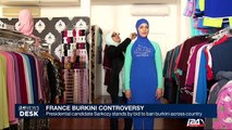 Presidential candidate Sarkozy stands by bid to ban burkini across country