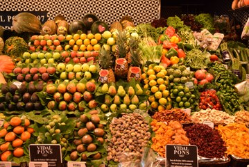 BARCELONE le marché