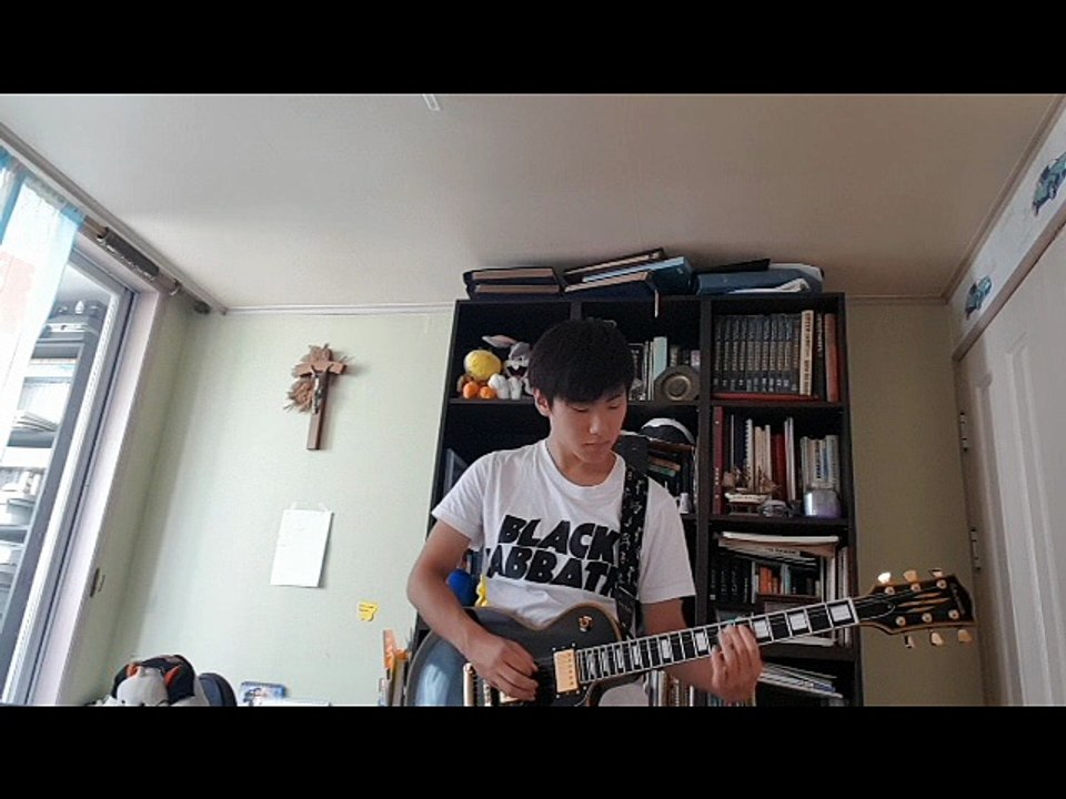 Sum41 - over my head (guitar cover / lyrics ) 기타커버 자막