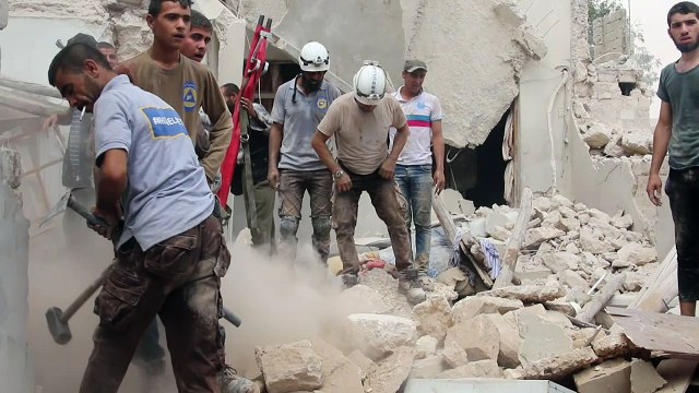 Alep: au moins 11 enfants tués par des barils d'explosifs