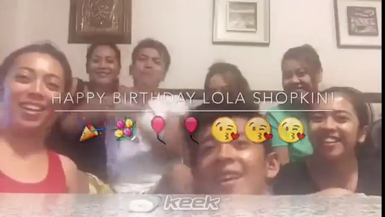 bday wish for my niece aurorra n kami adik beradik buat wish video bday gurl sbb dia giler shopkin 22516