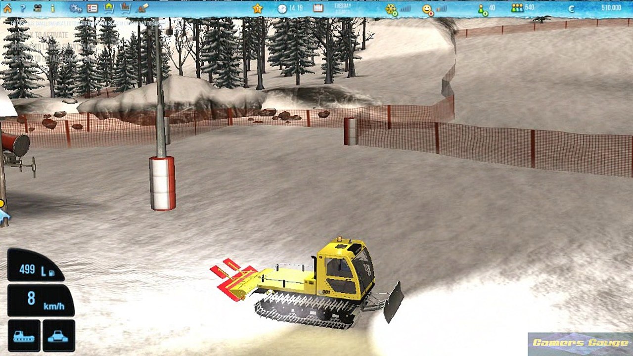 Ski-World Simulator 2012 - #01 Gameplay - Towing stranded trucks