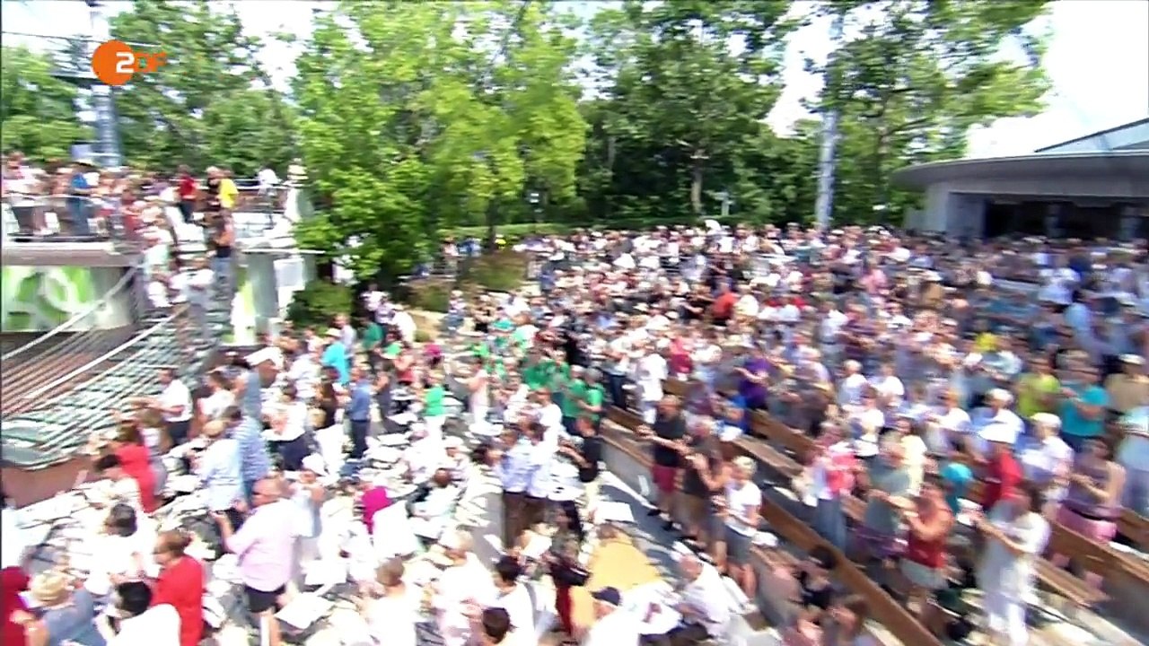 Andrea Berg - Ich liebe das Leben // ZDF Fernsehgarten // 14-08-2016***