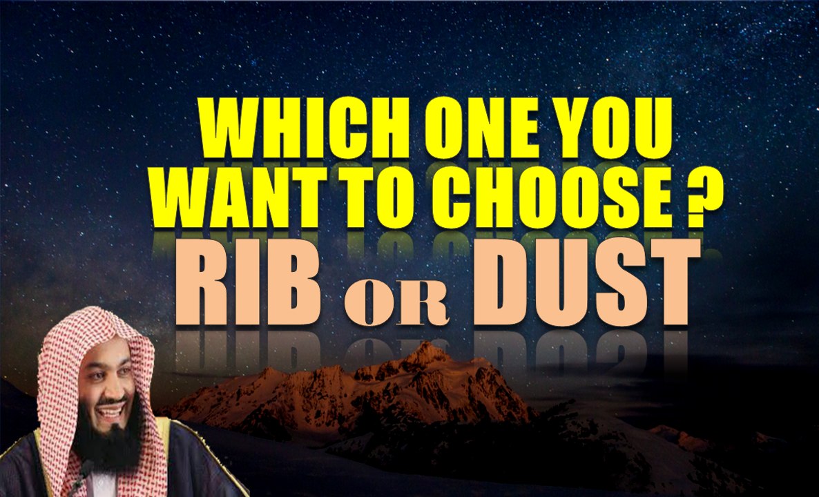 Female feel Insulting Cause They Created From Men RIB | Mufti Imail Menk