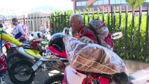 Séisme en Italie: des motards au secours des sinistrés
