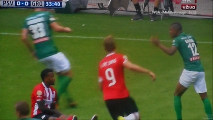 Juninho Bacuna Goes Nuts After Sent Off vs PSV!