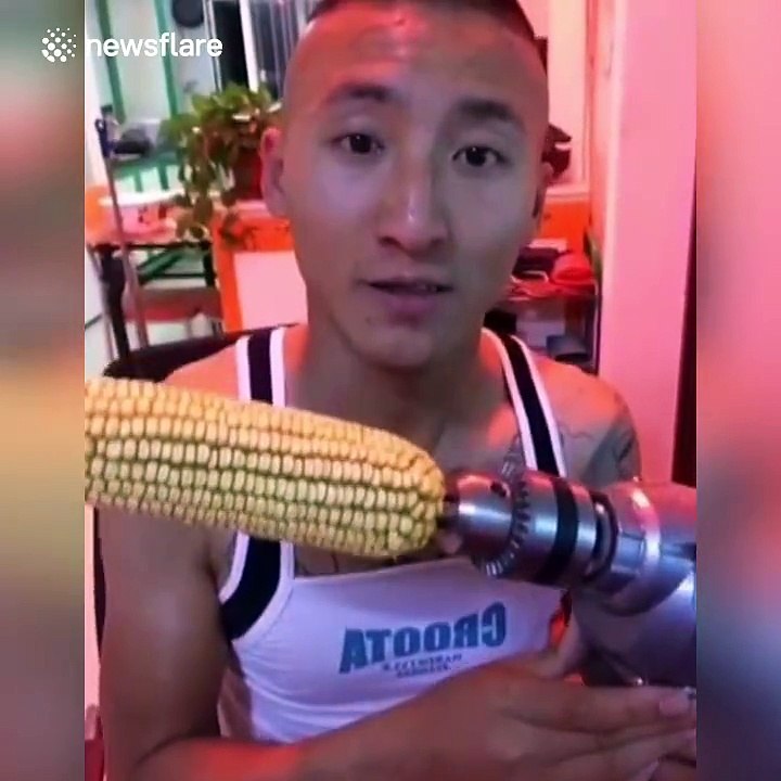 Man lost his teeth