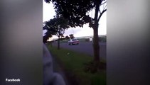 Teenager thrown off his bicycle by New Zealand police officer