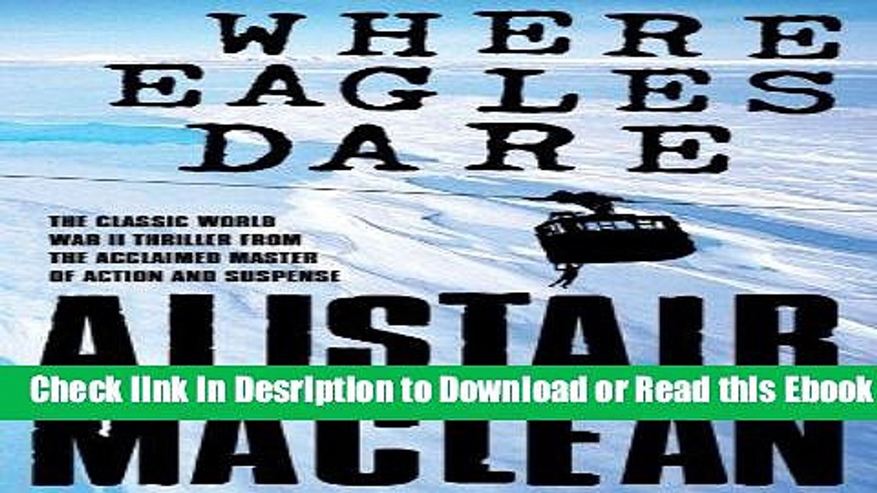 Where Eagles Dare Free Ebook