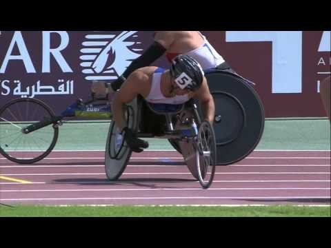 Men's 200m T53 | heat 2 | 2015 IPC Athletics World Championships Doha