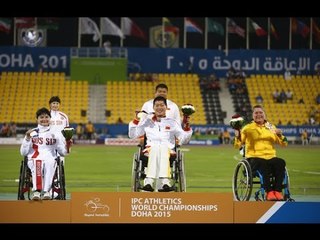 Women's shot put F54 | final |  2015 IPC Athletics World Championships Doha