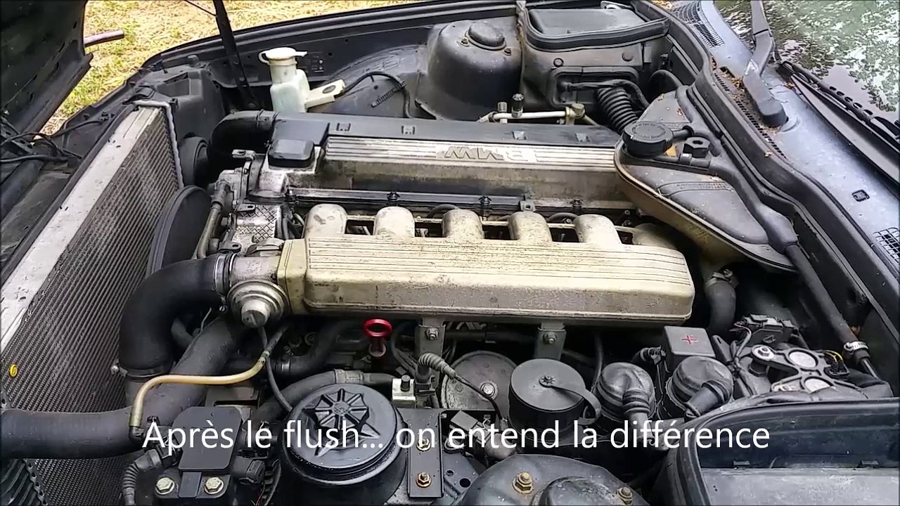 Flush gasoil : nettoyage interne d'un moteur au gasoil. BMW 525 TDS E34 -  Vidéo Dailymotion