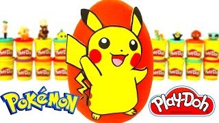 Pokemon Pikachu Sürpriz Yumurta Oyun Hamuru - Pokemon Pikachu Oyuncakları Frozen MLP