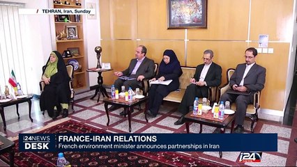 French environment minister announces partnership in Iran