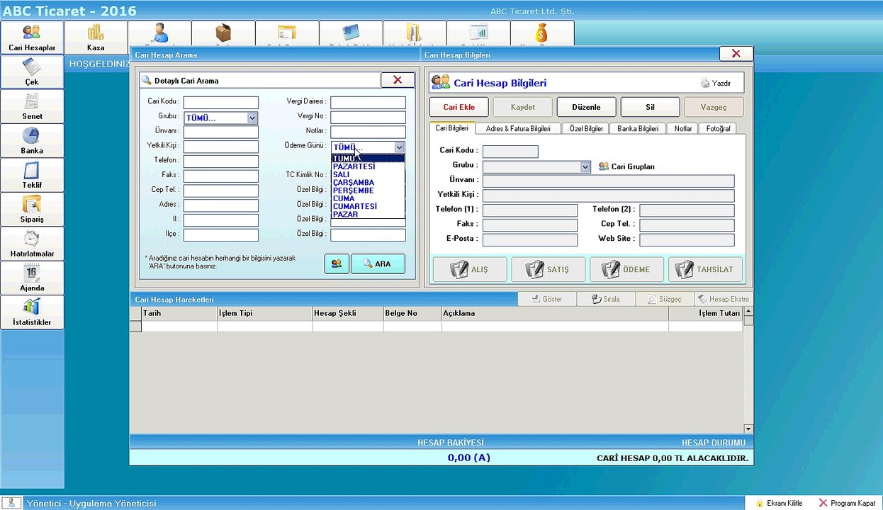 Ön Muhasebe Programı