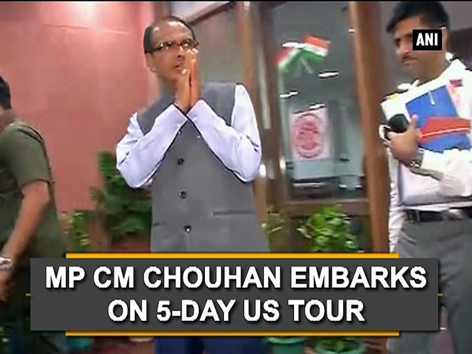MP CM Chouhan embarks on 5-day US tour