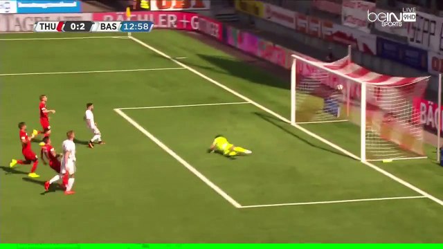Marc Janko Michael Lang Goal - FC Thun 0-2 FC Basel - 28.08.2016