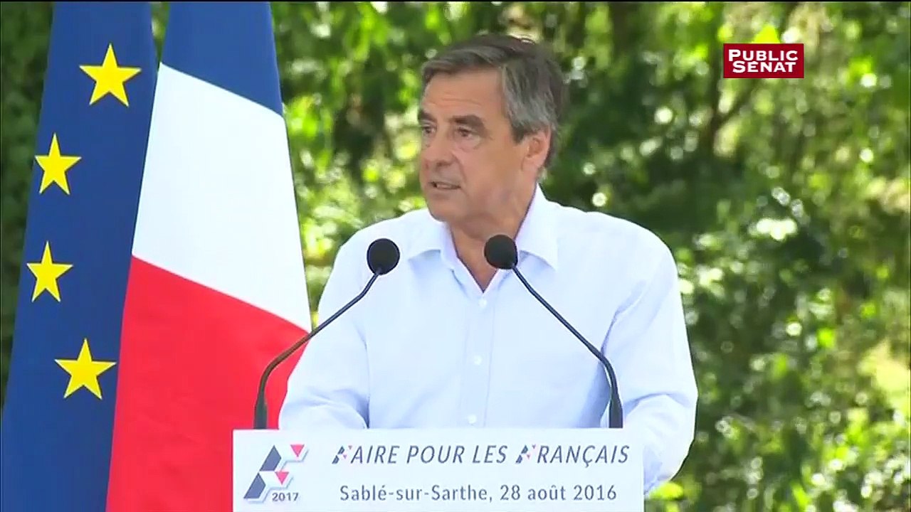 François Fillon :"Je veux la dissolution de tous les mouvements (...) salafistes ou wahhabistes"