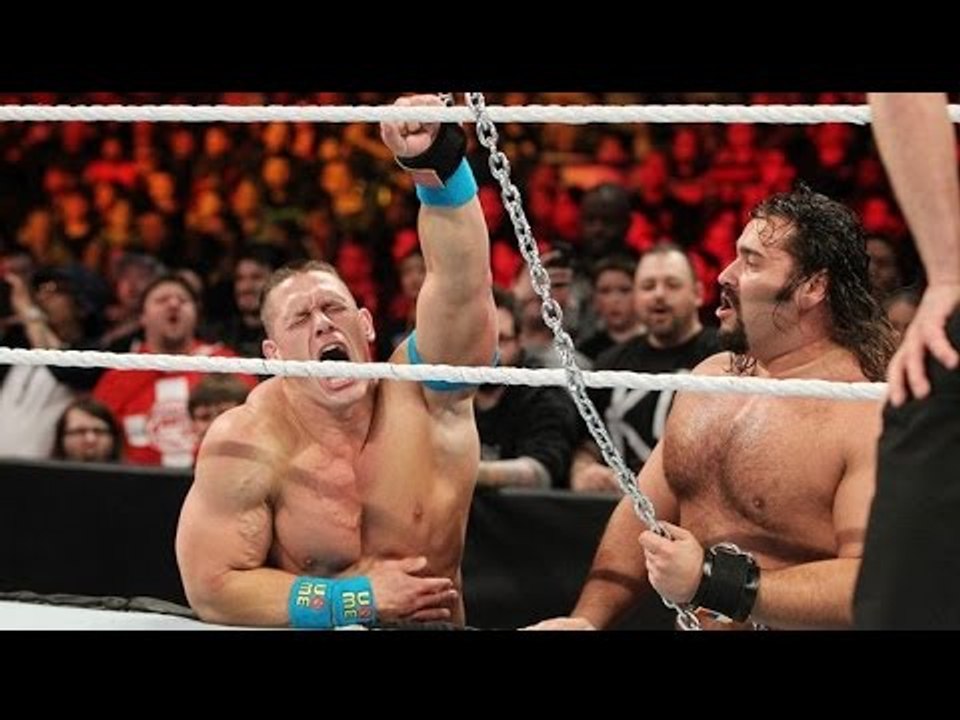 WWE Extreme Rules 2015 John Cena Vs Rusev Russian Chain match for the United States Championship 720p HD