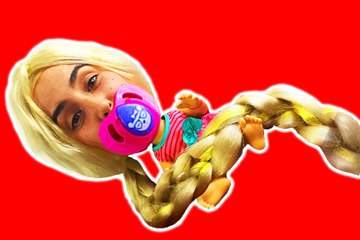 Bad Baby Rapunzel Vs Spiderman Vs Venom Real Life Superhero Fun Movies