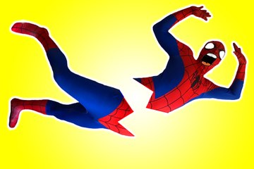 Spiderman Loses His Legs w/ Rapunzel and Joker #MySuperheoresShow