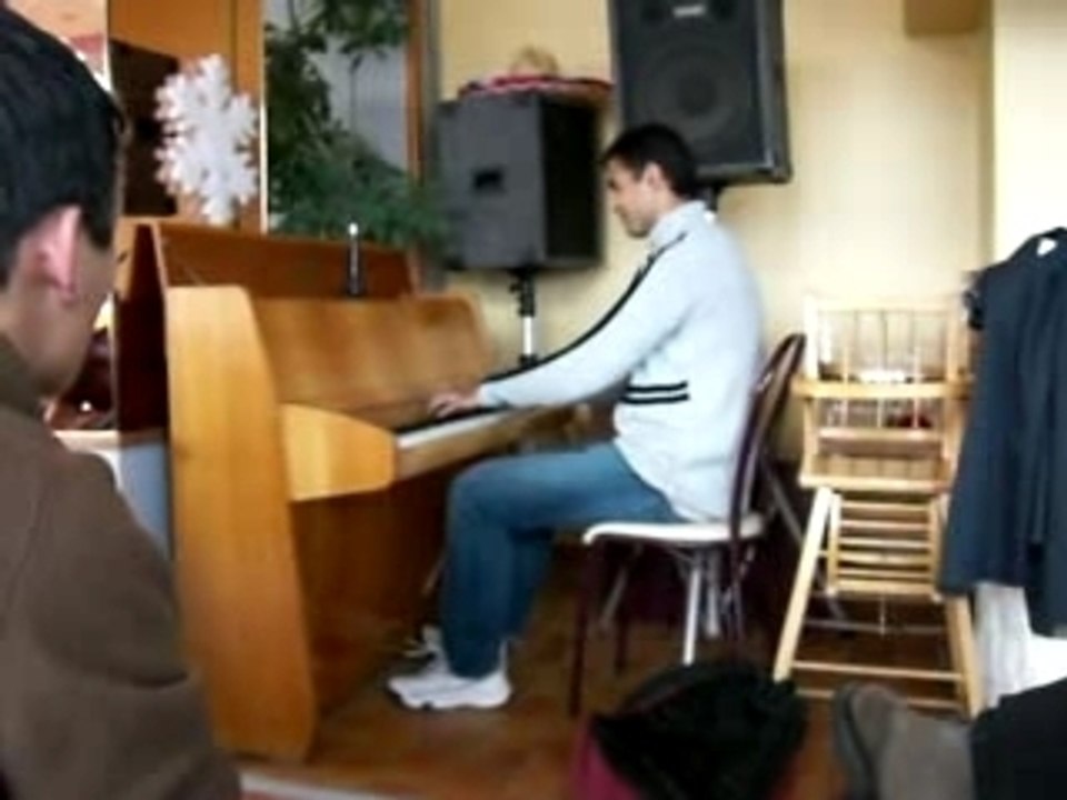 Léandre au piano