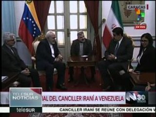Venezuela: canciller iraní se reúne con el presidente Maduro