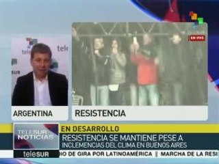 Finaliza en Buenos Aires la Marcha de la Resistencia
