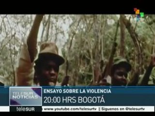 teleSUR transmitirá el documental "Ensayo sobre la violencia"