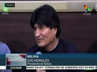 Evo Morales: se fragua conspiración política contra mi gobierno