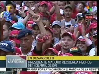 Maduro recuerda intentos de golpe de Estado contra Hugo Chávez