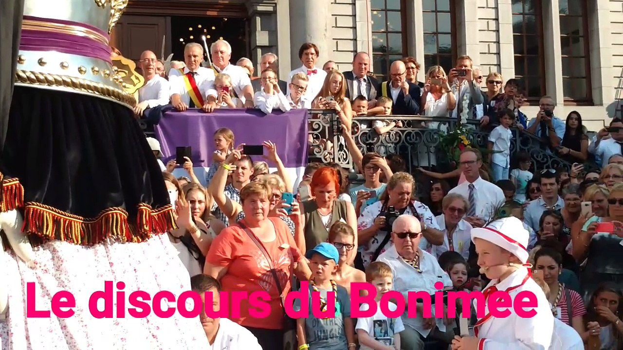 ducasse Ath Combat du berger contre Goliath