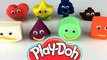 Play Creative & Learn Colours with Play Dough Smiley Face Fun Train, Ship & Car Molds Fun for Kids