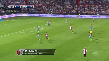 L'action qui tue - Contrôle poirtrine et reprise croisée, Kuyt régale !