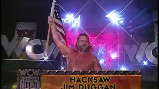 Jim Duggan vs Giant, WCW Monday Nitro 26.08.1996