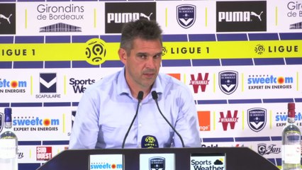 Foot - L1 - Bordeaux : Gourvennec «On a montré un autre visage»