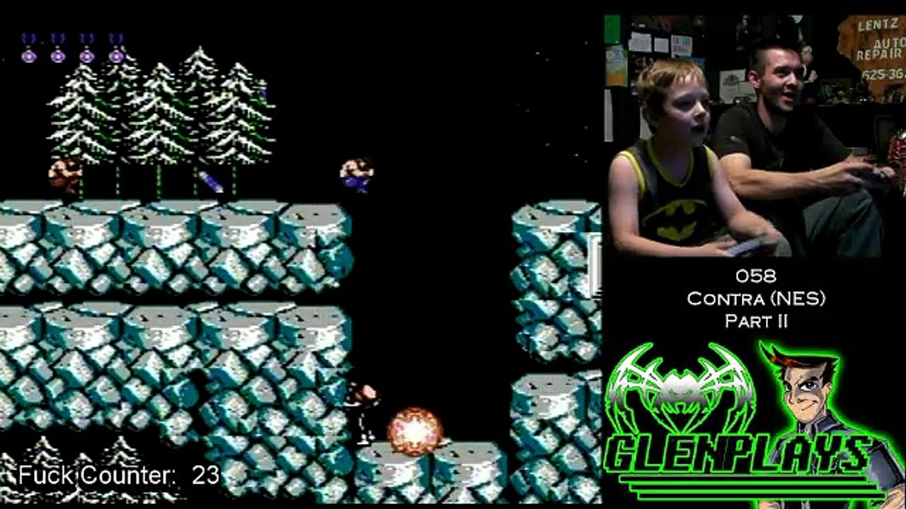 Glenplays:  Contra (NES) - Part II
