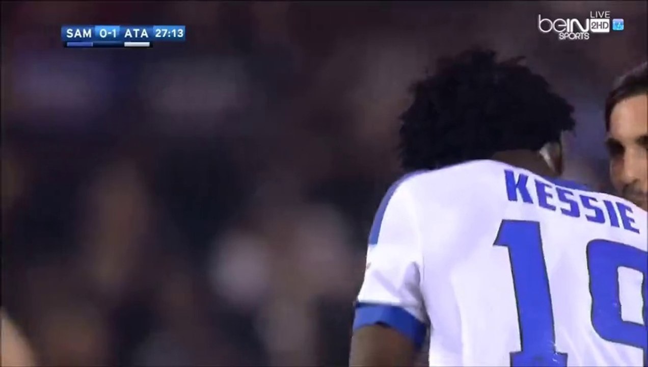0-1 Franck Kessié Goal Italy  Serie A - 28.08.2016 Sampdoria 0-1 Atalanta Bergamo
