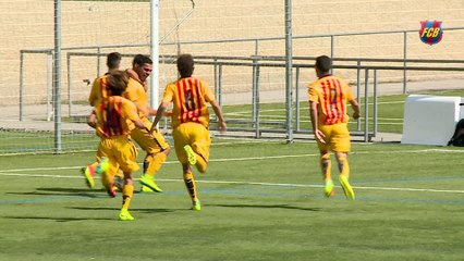 [HIGHLIGHTS] FUTBOL JUVENIL: Mercantil-FC Barcelona (0-4)