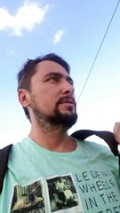 на пляже Спутника