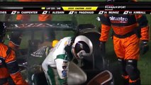 IndyCar Texas 2016 Carpenter Crashes