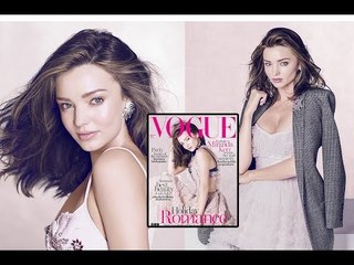 Miranda Kerr Looks Heavenly As She Poses In Pretty Pink Dresses