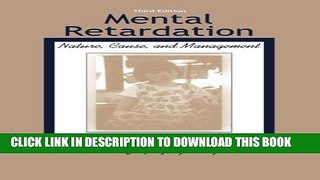 [PDF] Mental Retardation: Nature, Cause, and Management Full Online