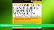 READ book  The Complete Landlord and Property Manager s Legal Survival Kit (Complete . . . Kit)