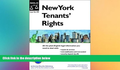 READ book  New York Tenants  Rights  FREE BOOOK ONLINE