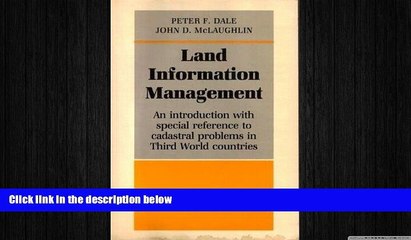 READ book  Land Information Management: An Introduction with Special Reference to Cadastral