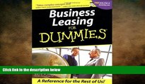 READ book  Business Leasing For DummiesÃ‚  FREE BOOOK ONLINE